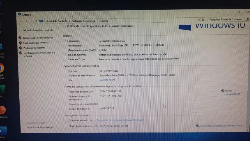 Gabinete de PC com 4Gb de memoria ram HD de 500Gb de armazanamento - Foto 3