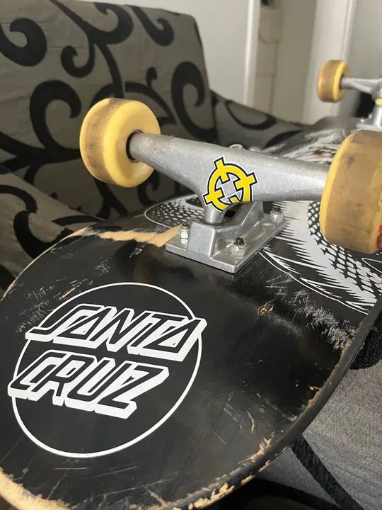 Skate Completo shape Santa Cruz - Foto 4