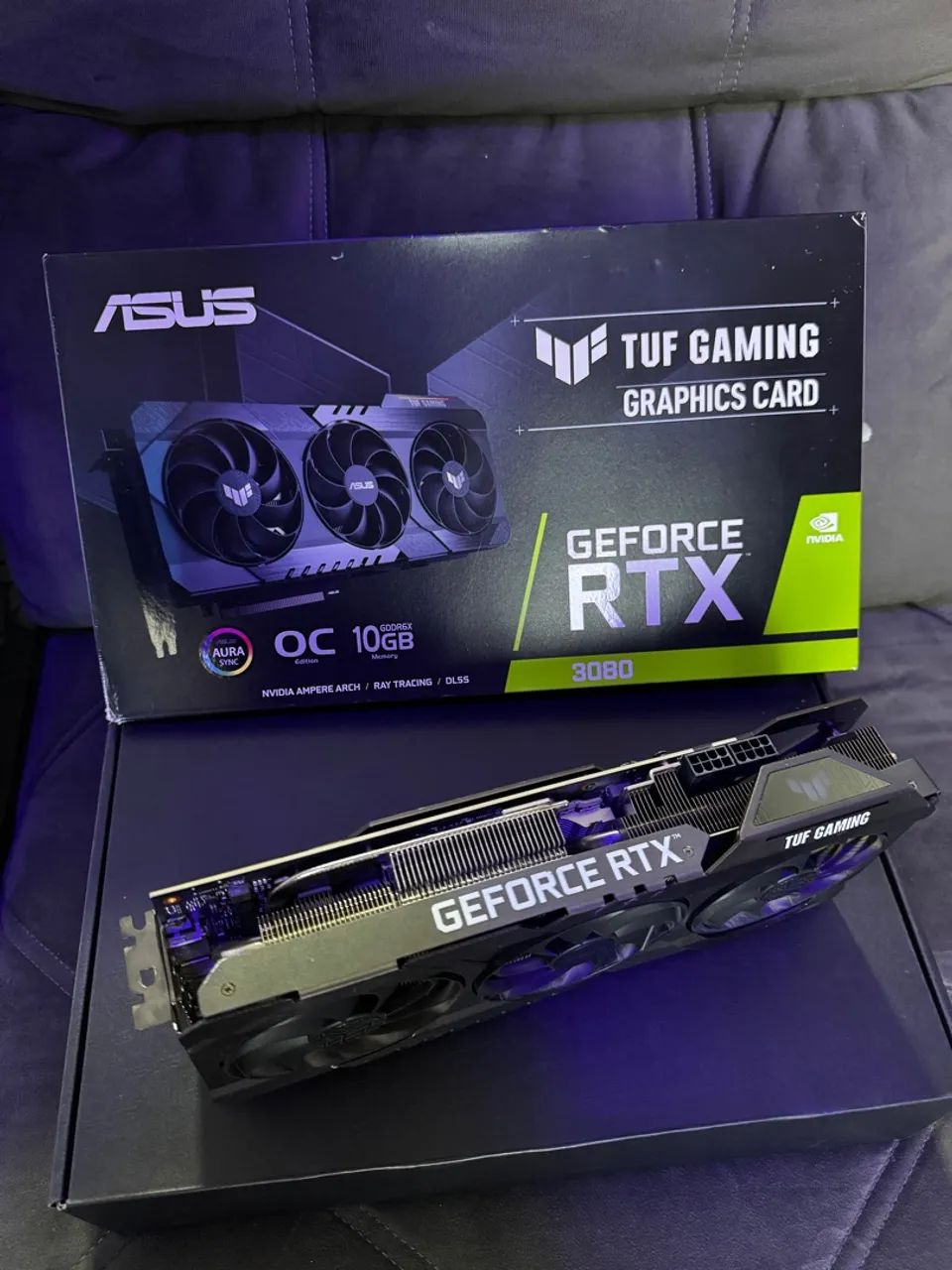 RTX 3080 ASUS TUFF 10GB IMPECÁVEL  - Foto 2