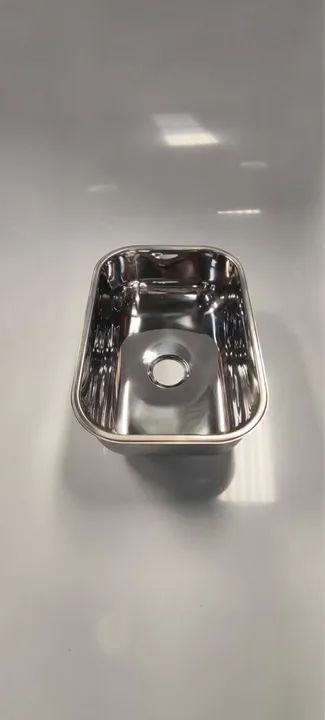 Cuba de cozinha aço inox 430 n1 46x30 Nova  - Foto 2