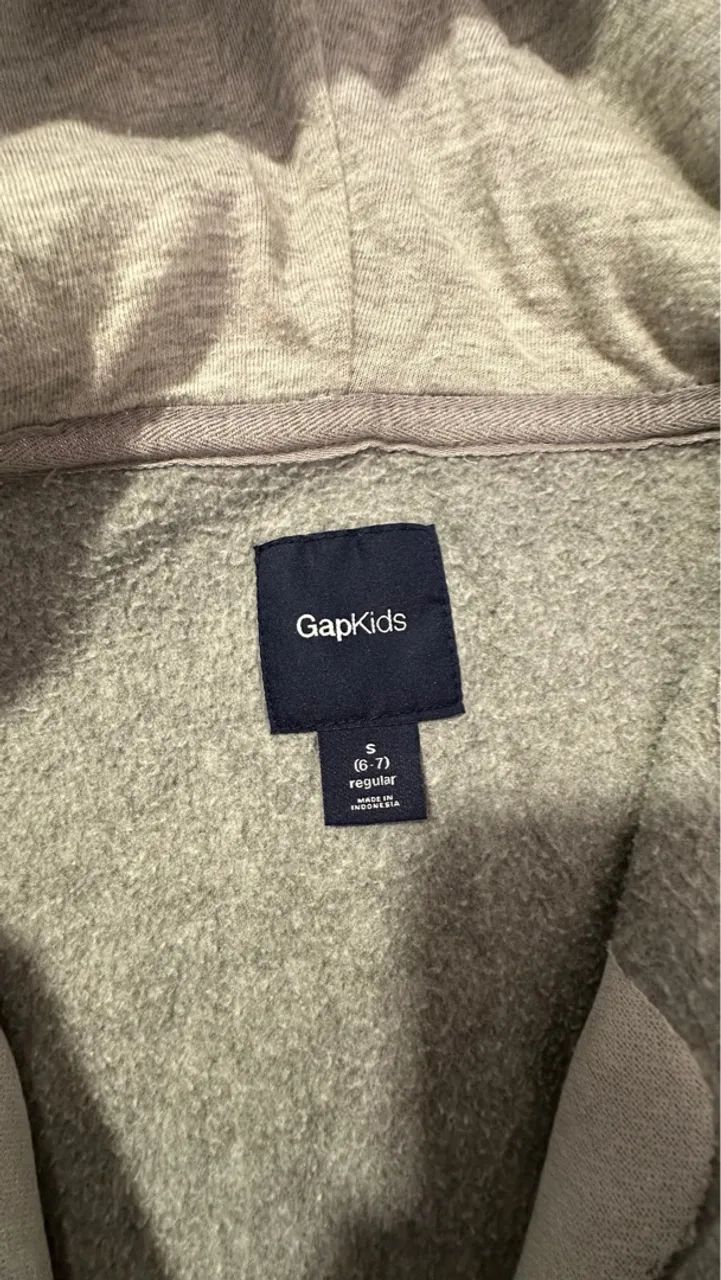 Casaco de Moletom Infantil GAP - Rosa - Foto 2