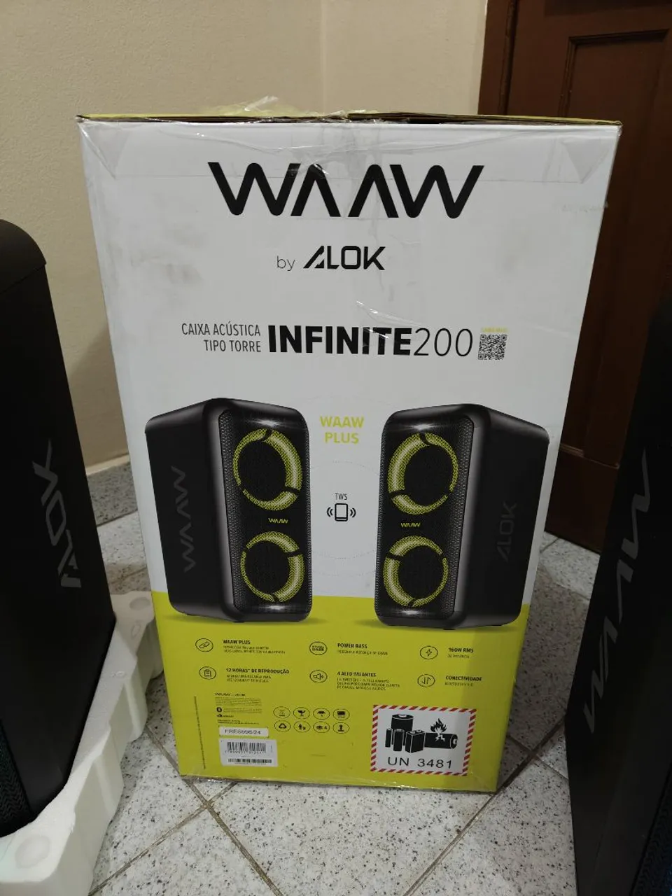 Caixa de Som Alok Infinite 200 - WAAW Plus