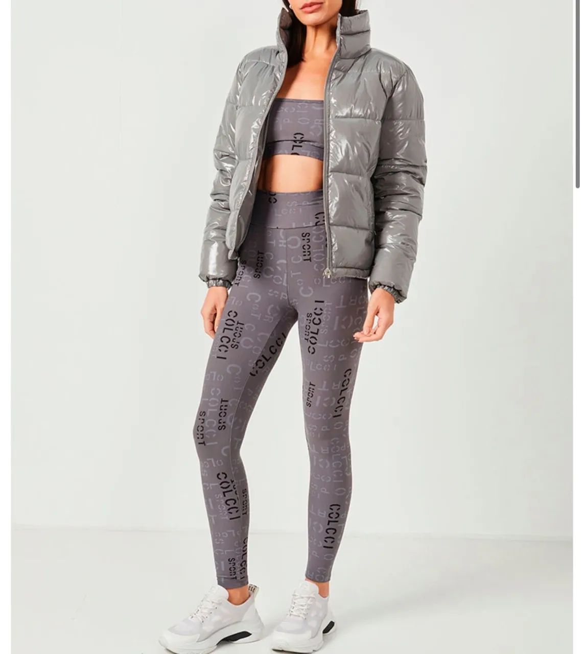 Jaqueta Puffer Cinza Colcci - Foto 3