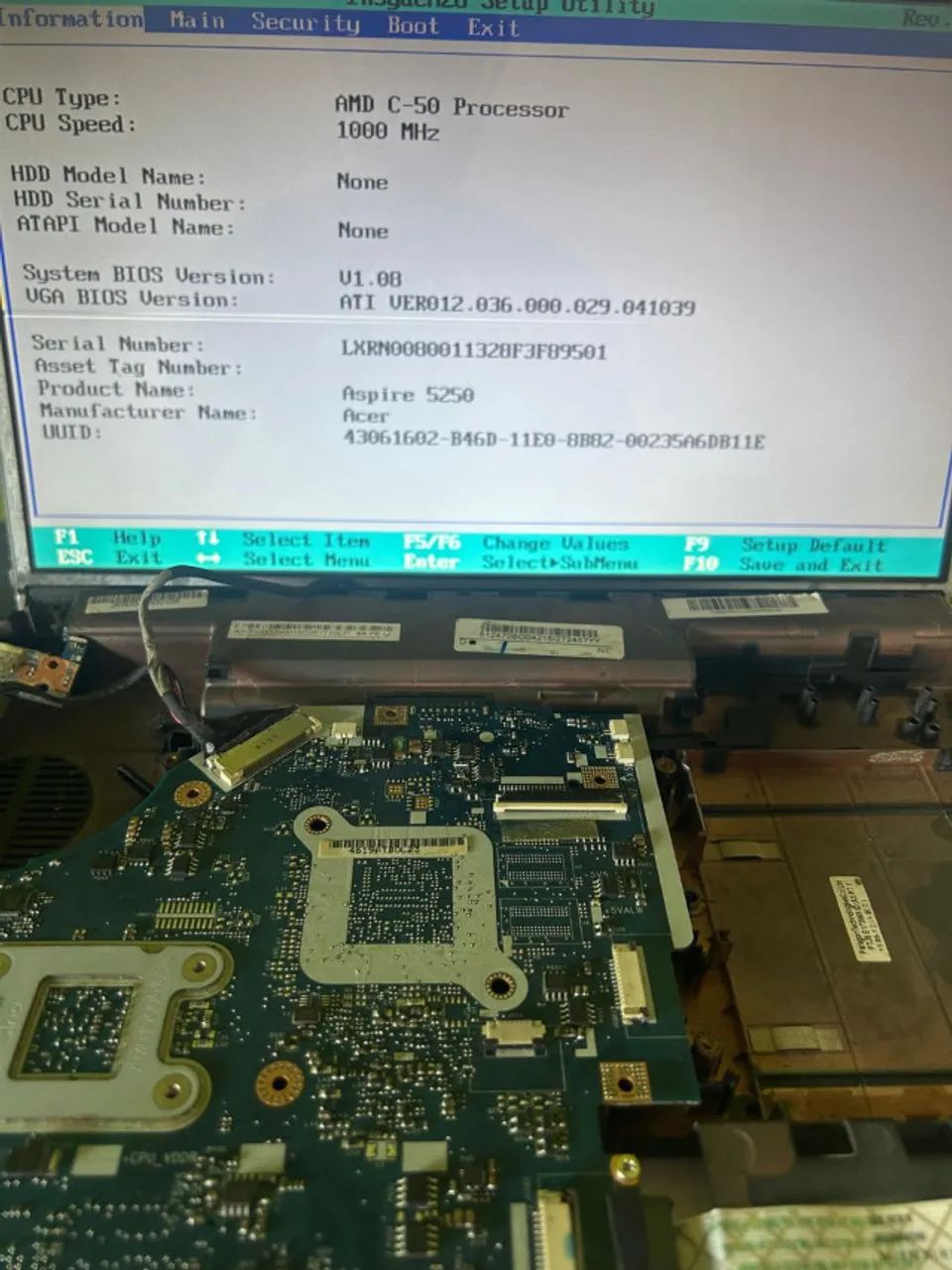 Placa Mãe Notebook Acer Emachines La-7092p C-50 Sem Hdmi  - Foto 4