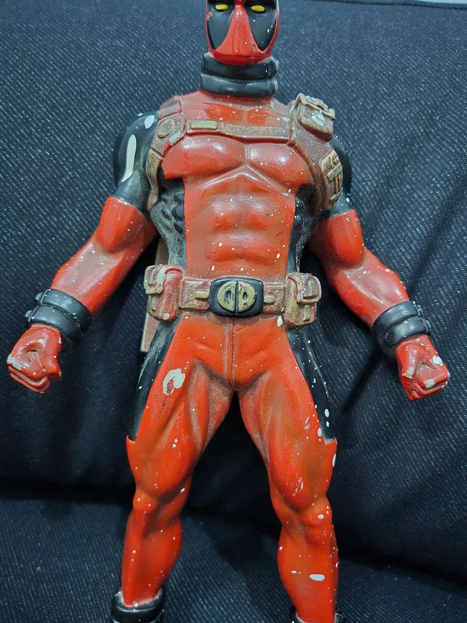 Deadpool acionar figure escultura  - Foto 3