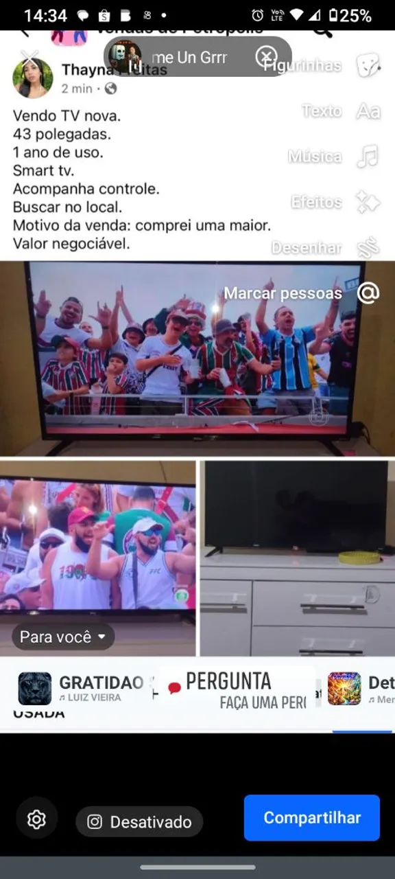 TV Smart 43 polegadas