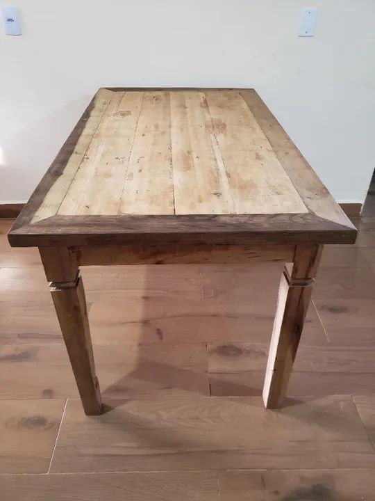 Mesa de Madeira de Demolição - Foto 3