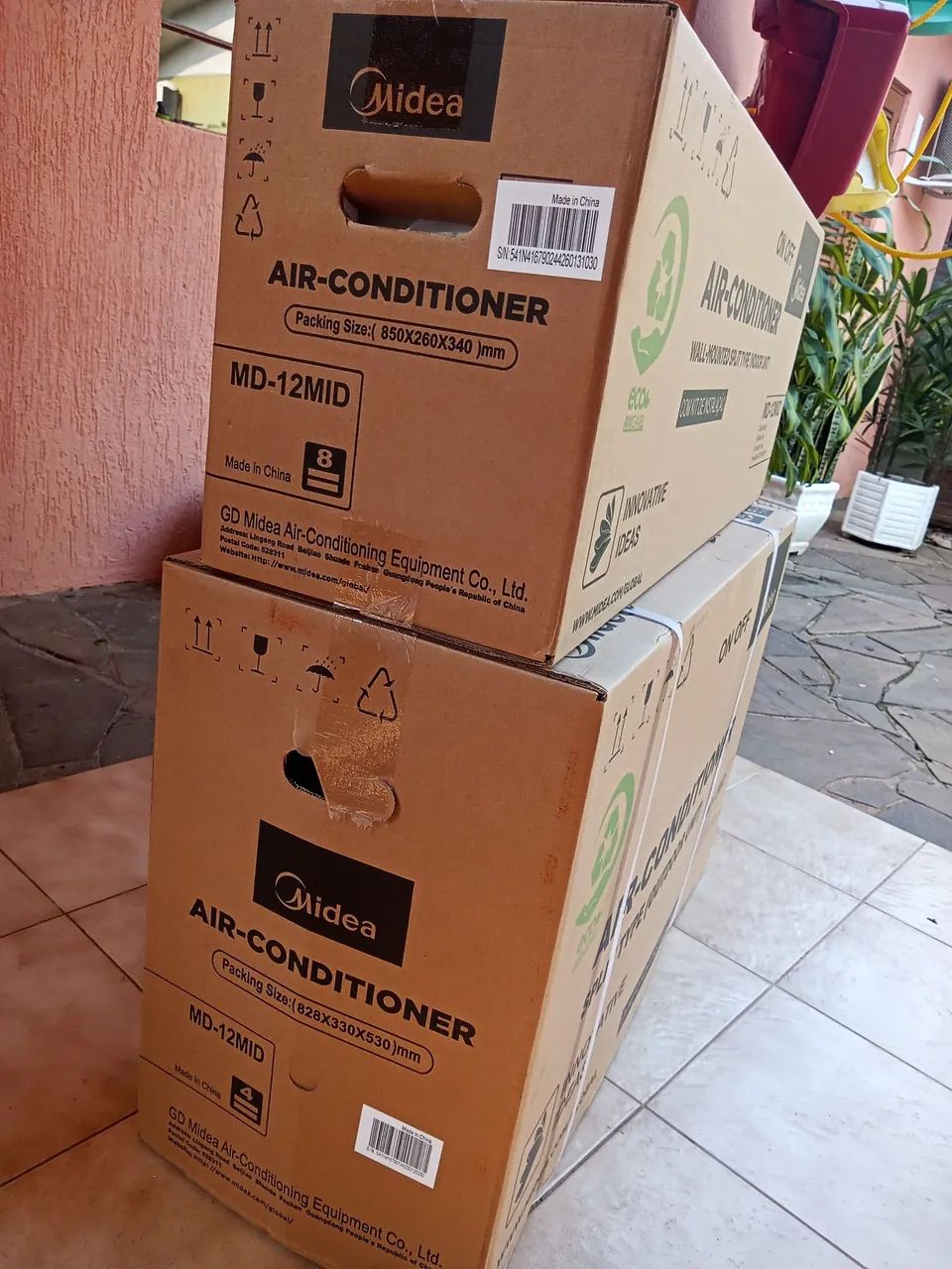 Ar Condicionado Split Midea 12.000 BTUs ON/OF qente e frio - Foto 3