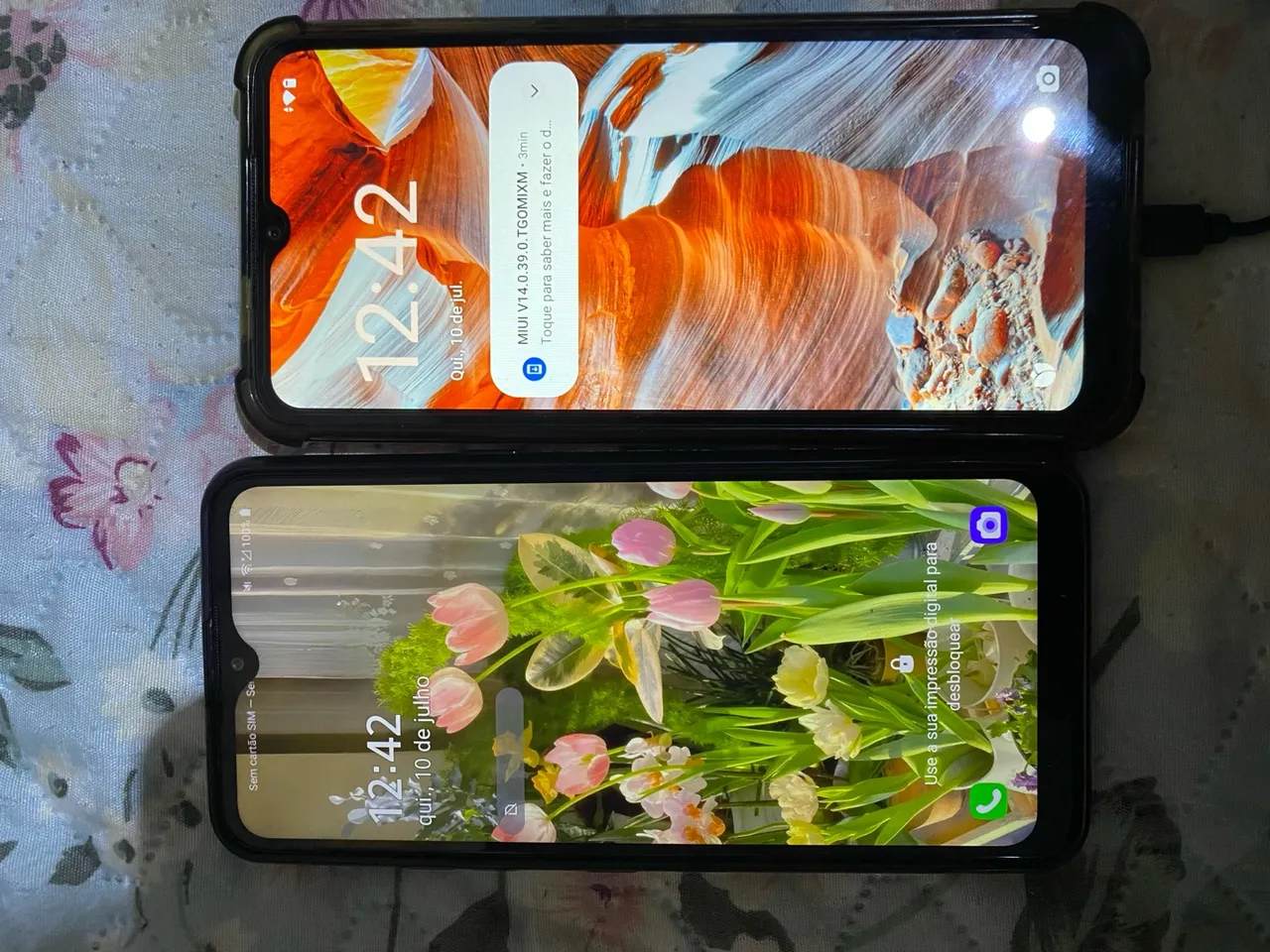 Celulares em perfeito estado e funcionamento