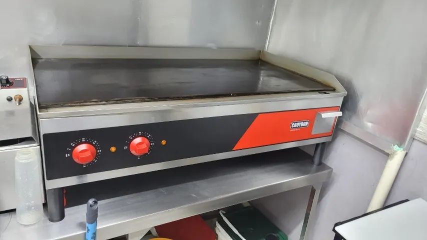 Chapa Churrasqueira Elétrica 100 cm CE10 220v Croydon