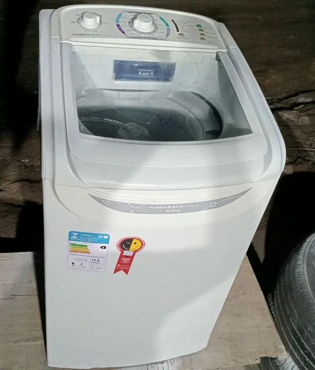 Maquina de lavar 8kg top faz tudo - Máquinas de Lavar e Secadoras ...