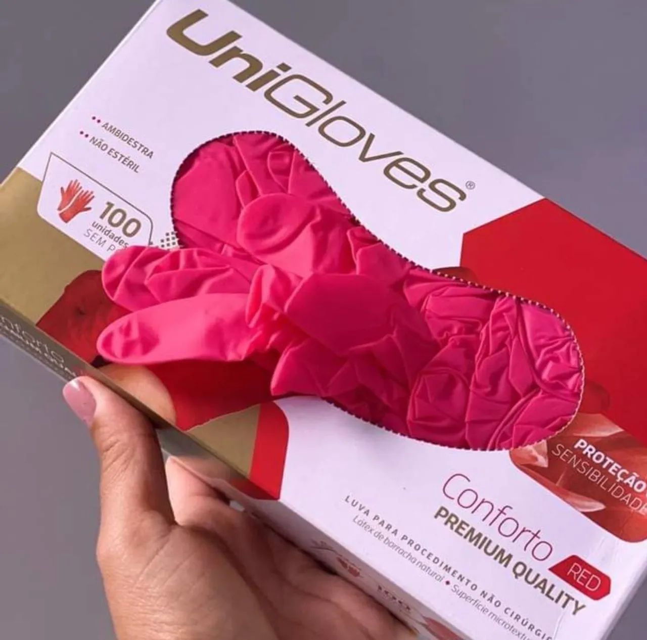 Luvas Procedimento latex nitrilica vinil - Mega Promoção - Foto 3