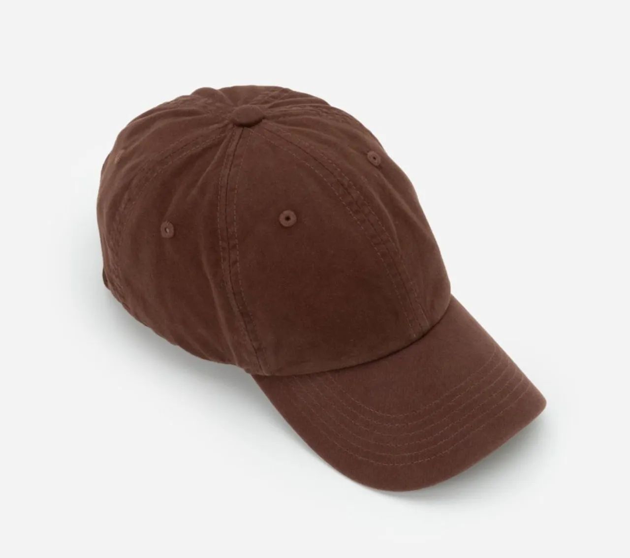 Boné aba curva algodão marrom - Foto 2