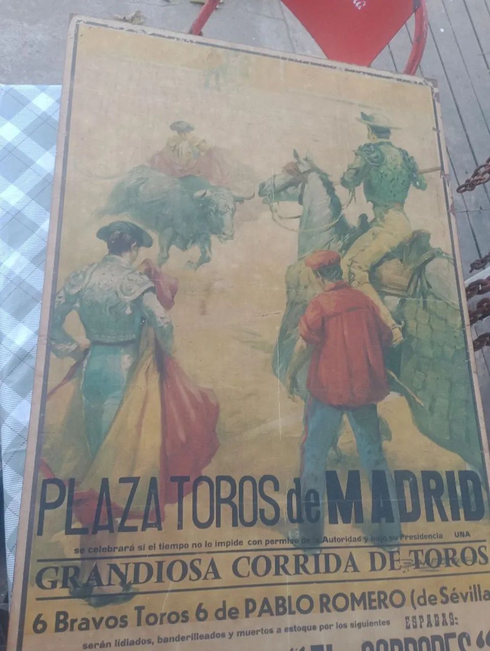 Cartaz de tourada de Madri... - Foto 3