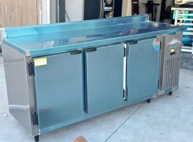 Balcão Refrigerado 1,85m inox pronta entrega (Ester)