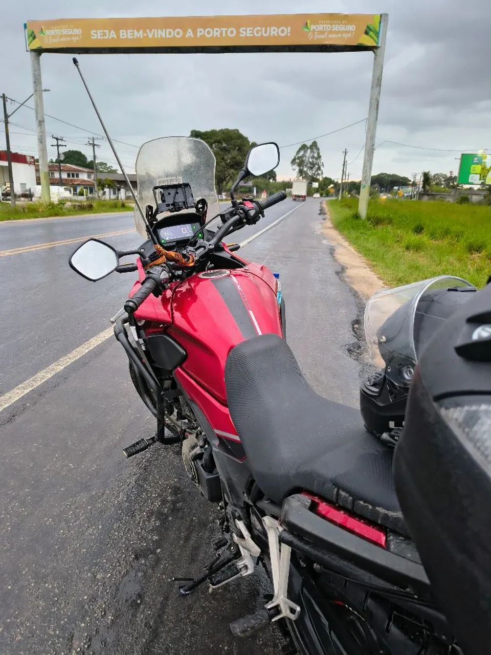 Vendo Honda CB 500X 2022 - Pronta para viajar! - Foto 3