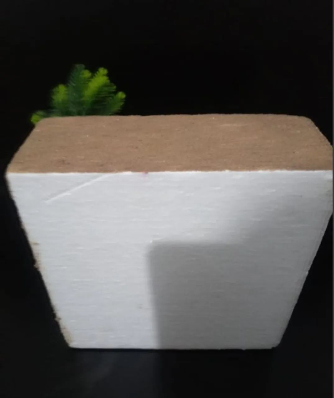 DECORAÇÃO ARTESANAL DE ISOPOR PARA PEQUENAS PLANTAS - Foto 5