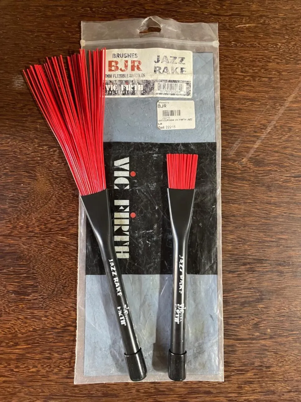 Vassourinha Vic Firth Jazz Rake