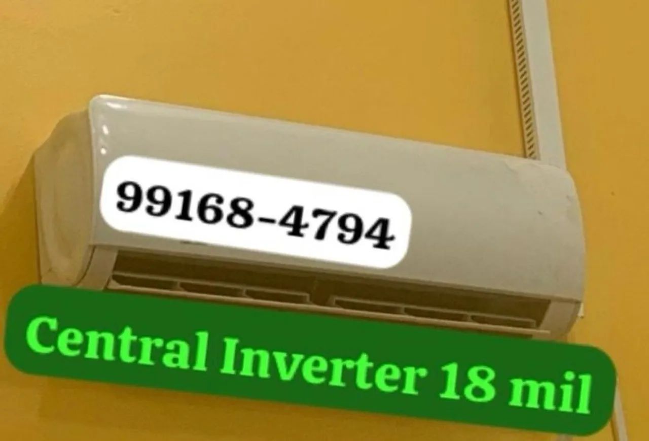 Ar Condicionado Central Inverter 18.000 BTUs