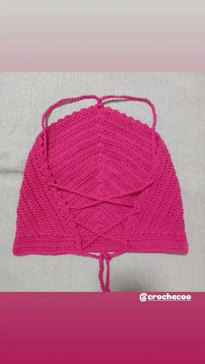 Top Crochê 