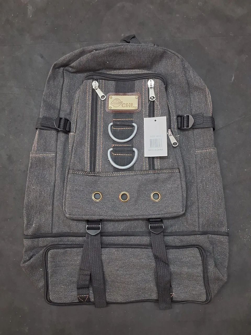 Mochila em Lona 60 Litros Extra Grande - Foto 4