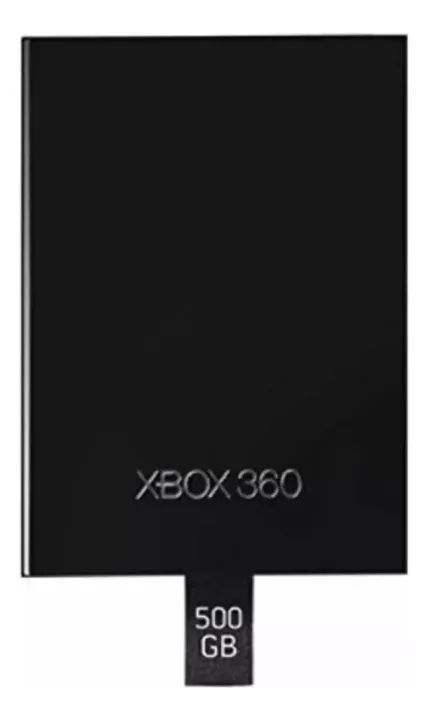 Disco rígido interno Microsoft Xbox 360 500GB Slim e Super Slim preto - Foto 5