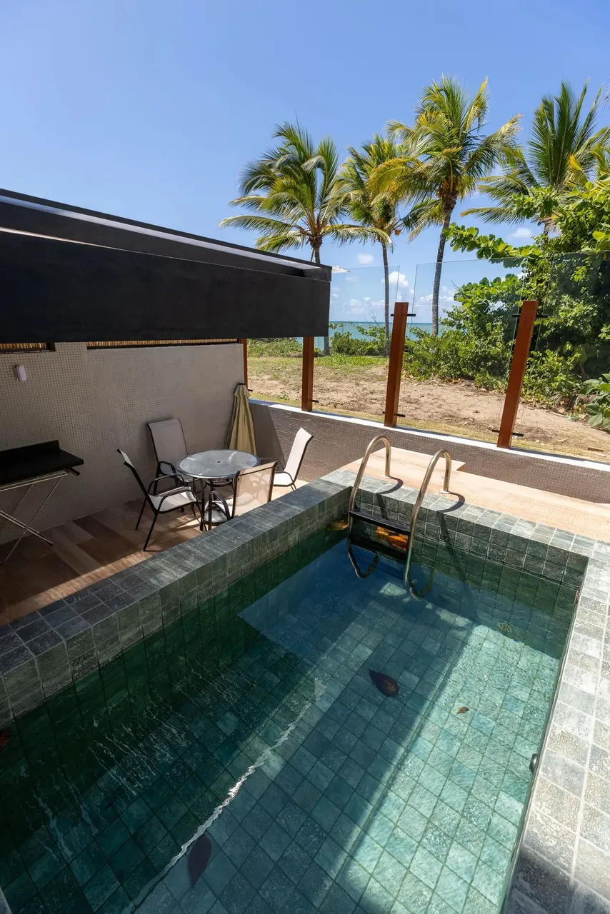 Flat Beira Mar/ Frente Mar 100% Mobiliado 19,31m² 2º Andar