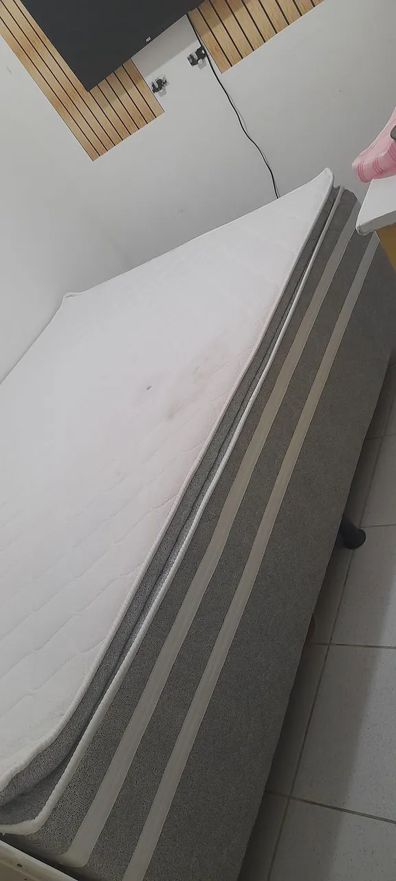 Cama Box Casal SEMINOVA 138x188x064cm