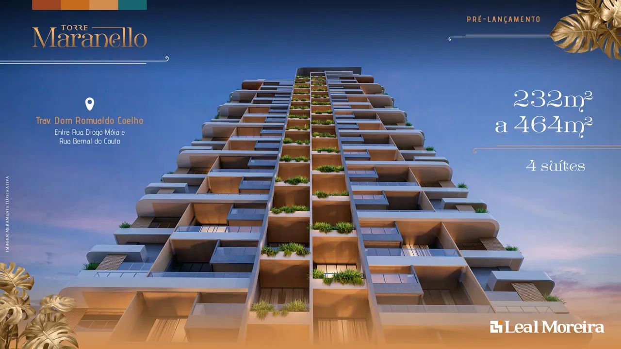 Torre Maranello: Aptos com quintal integrado e fachada verde no Umarizal! - Foto 3