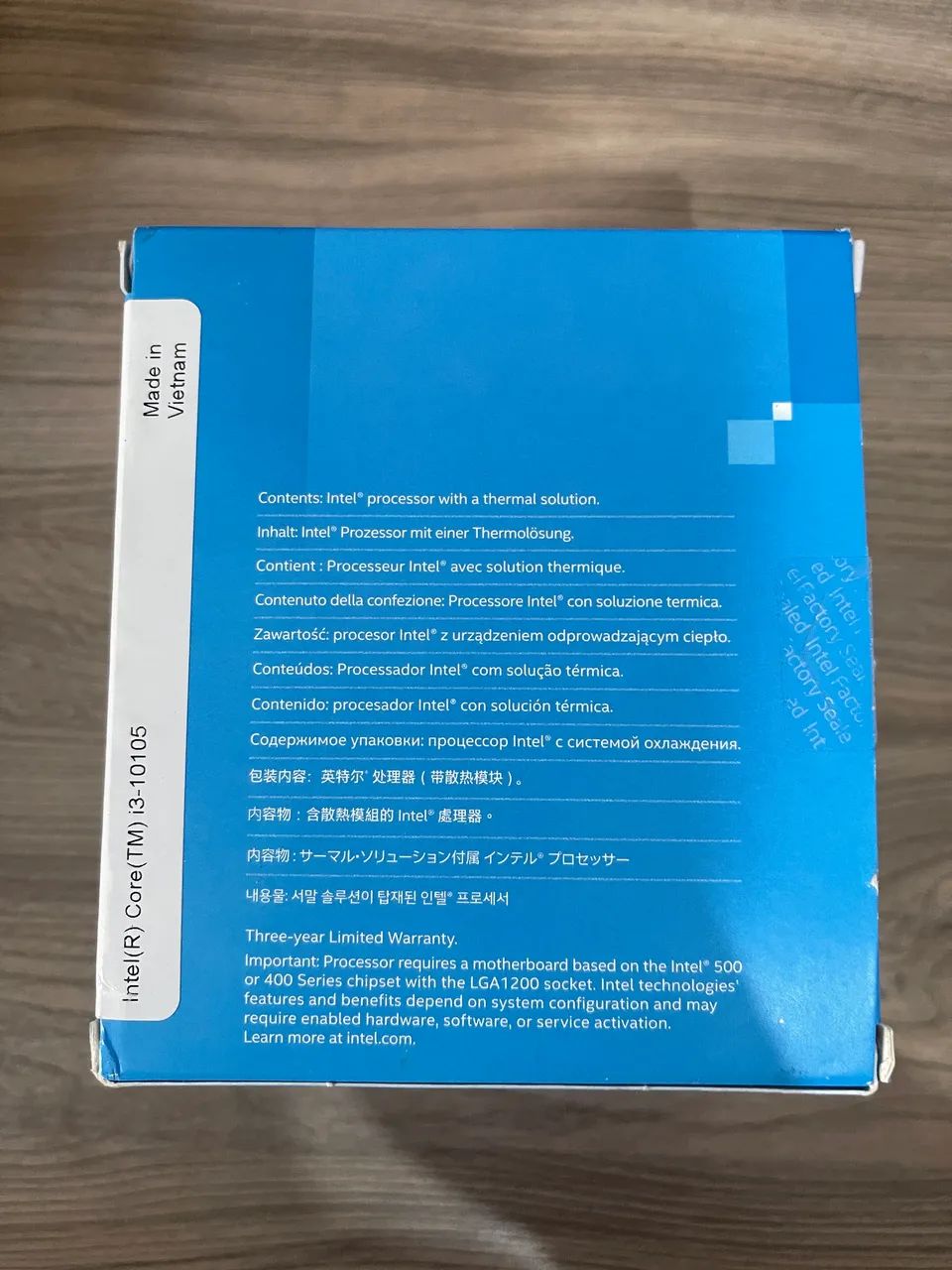 Processador Intel Core I3 10 Geração (com cooler) - Foto 2