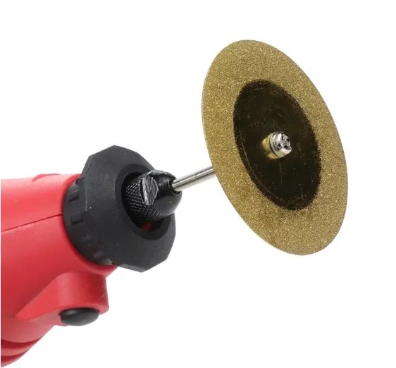 Mini Disco de Corte Diamantado p/ Dremel, Micro Retifica Microrretífica ...