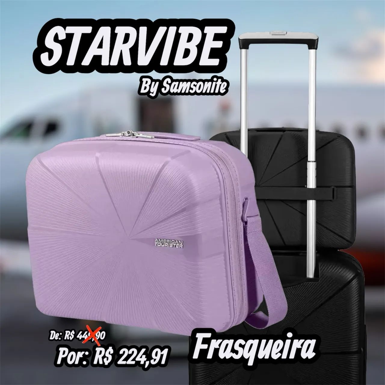 Frasqueira de Viagem AT Starvibe By Samsonite 