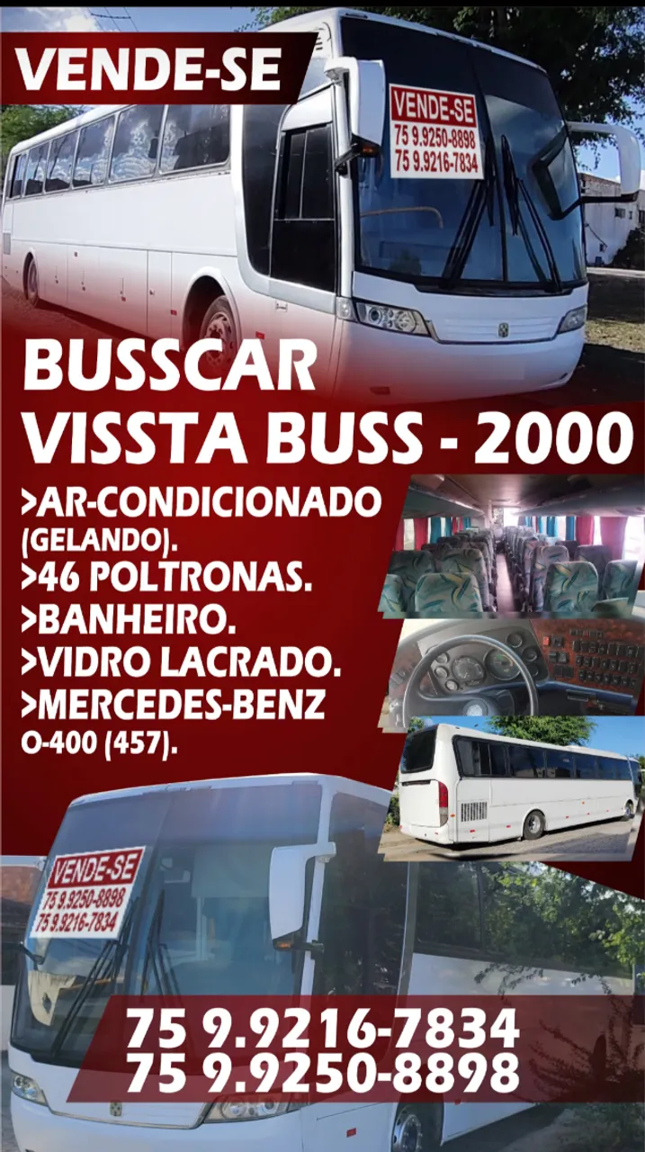 Vende-se Ônibus Mercedes