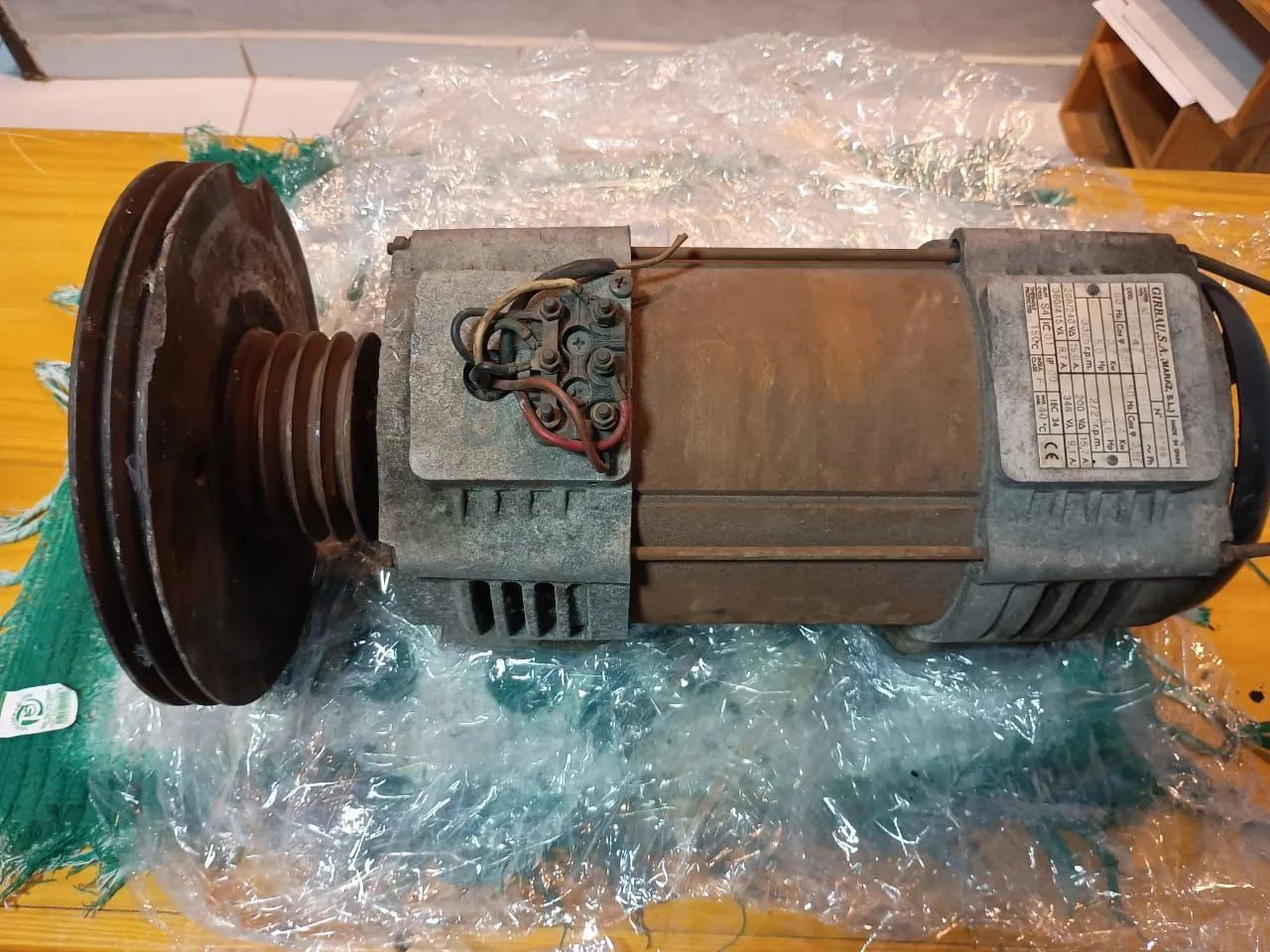 Motor de alta rotação para lavadora extratora Girbal - Foto 3
