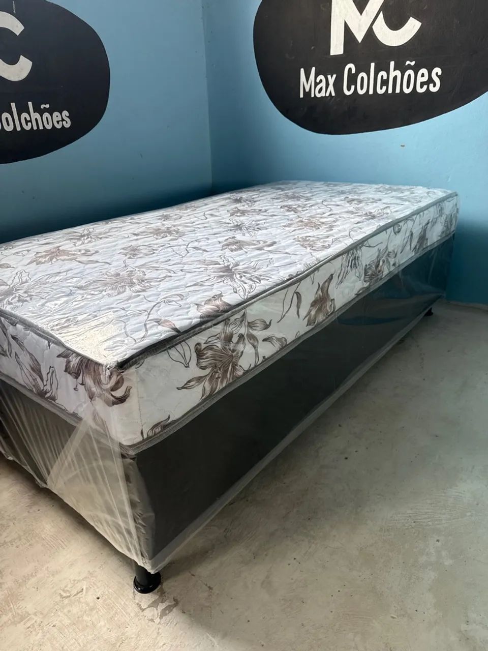 Cama Box Solteirão Molas - Max Colchões  - Foto 2