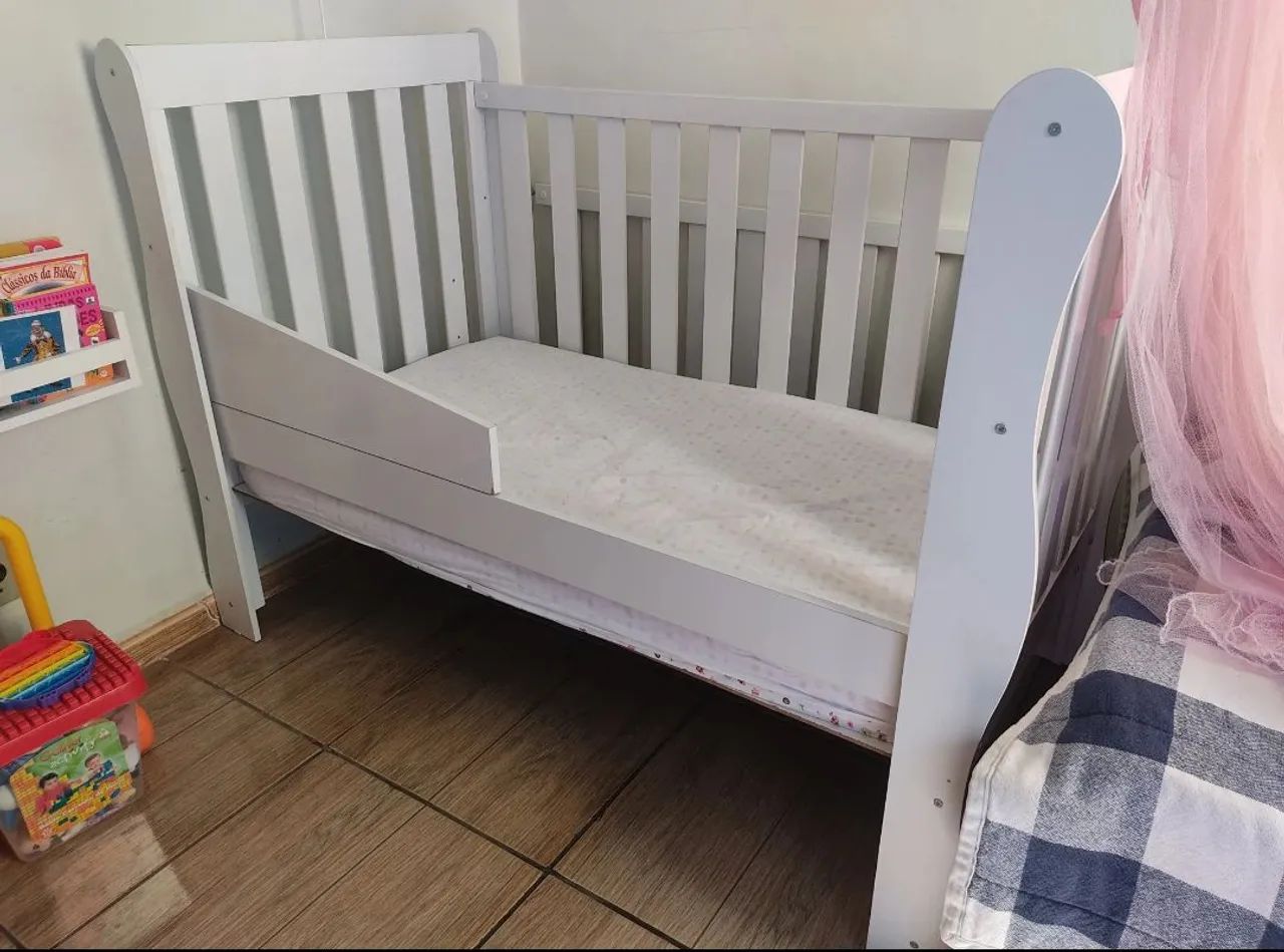 Berço Branco Unissex