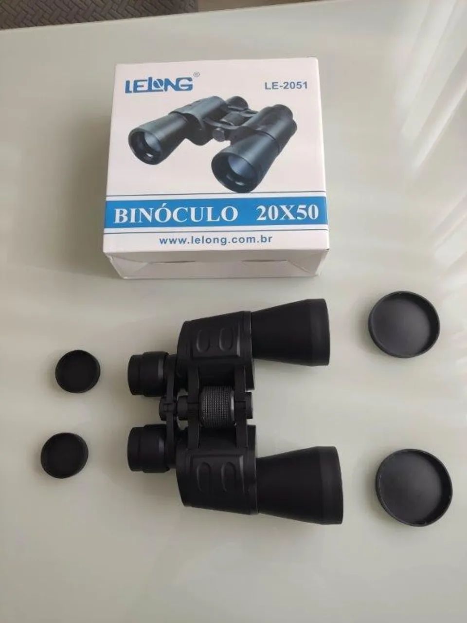 Binóculos de Alta Qualidade Lelong LE-2051 Preto - Foto 2