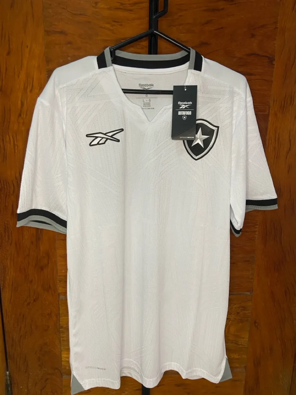 Camisa de Futebol Botafogo Reebok - Tamanho G