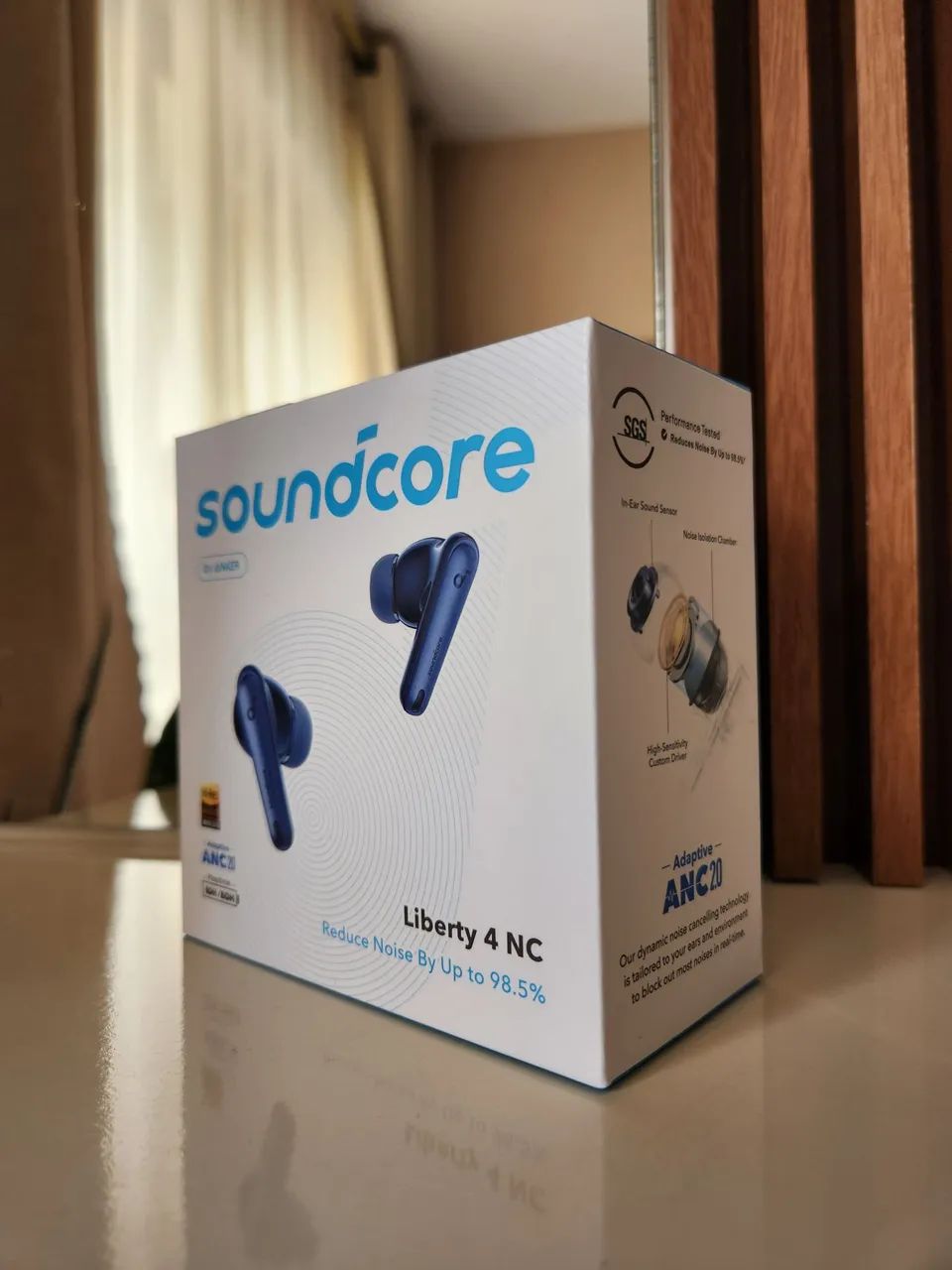 Anker Soundcore Liberty 4 NC Azul - ESTOQUE RENOVADO  - Foto 2
