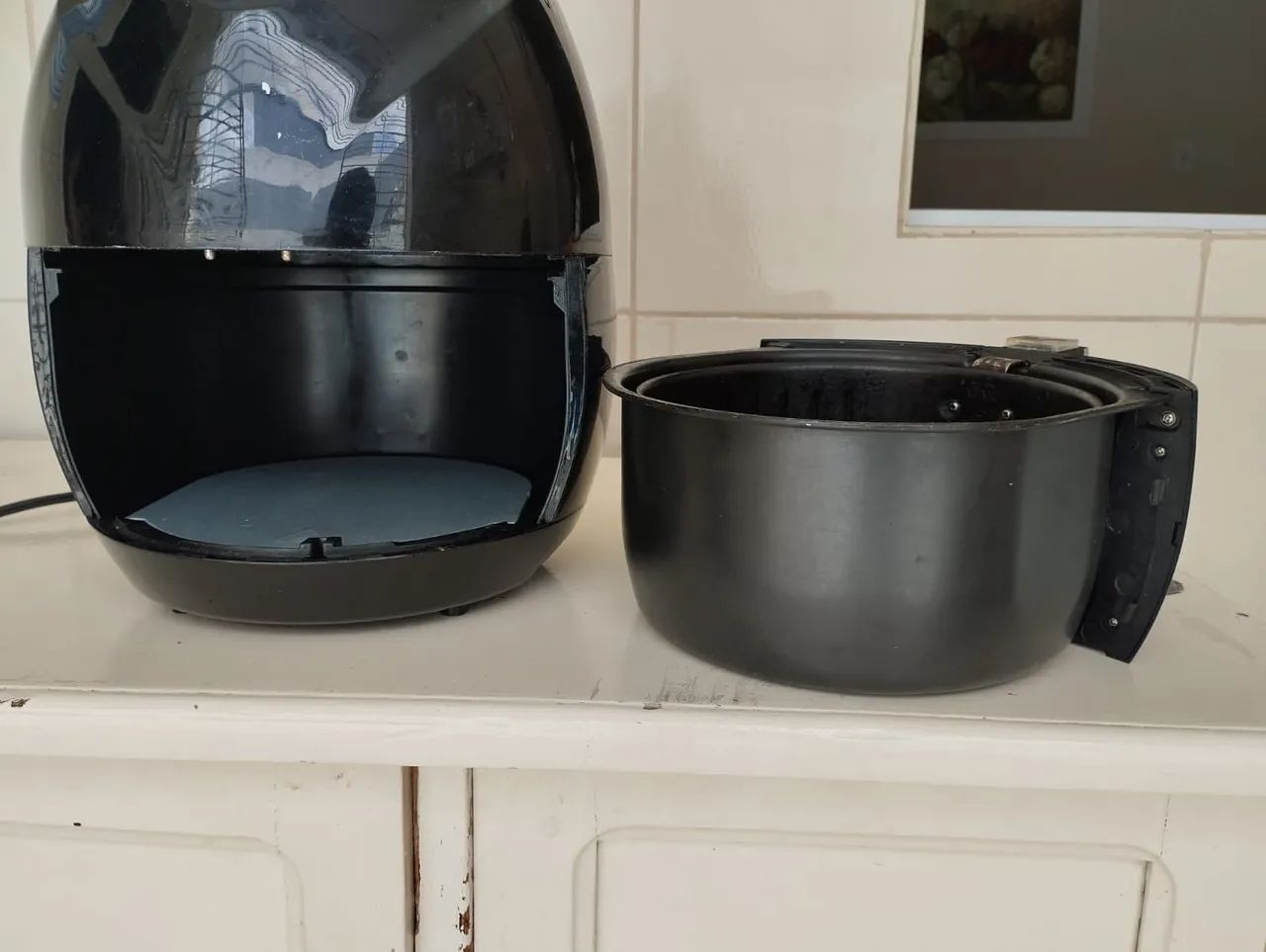 Fritadeira Air Fryer 3,2L, marca Nell - Sem óleo - Foto 3