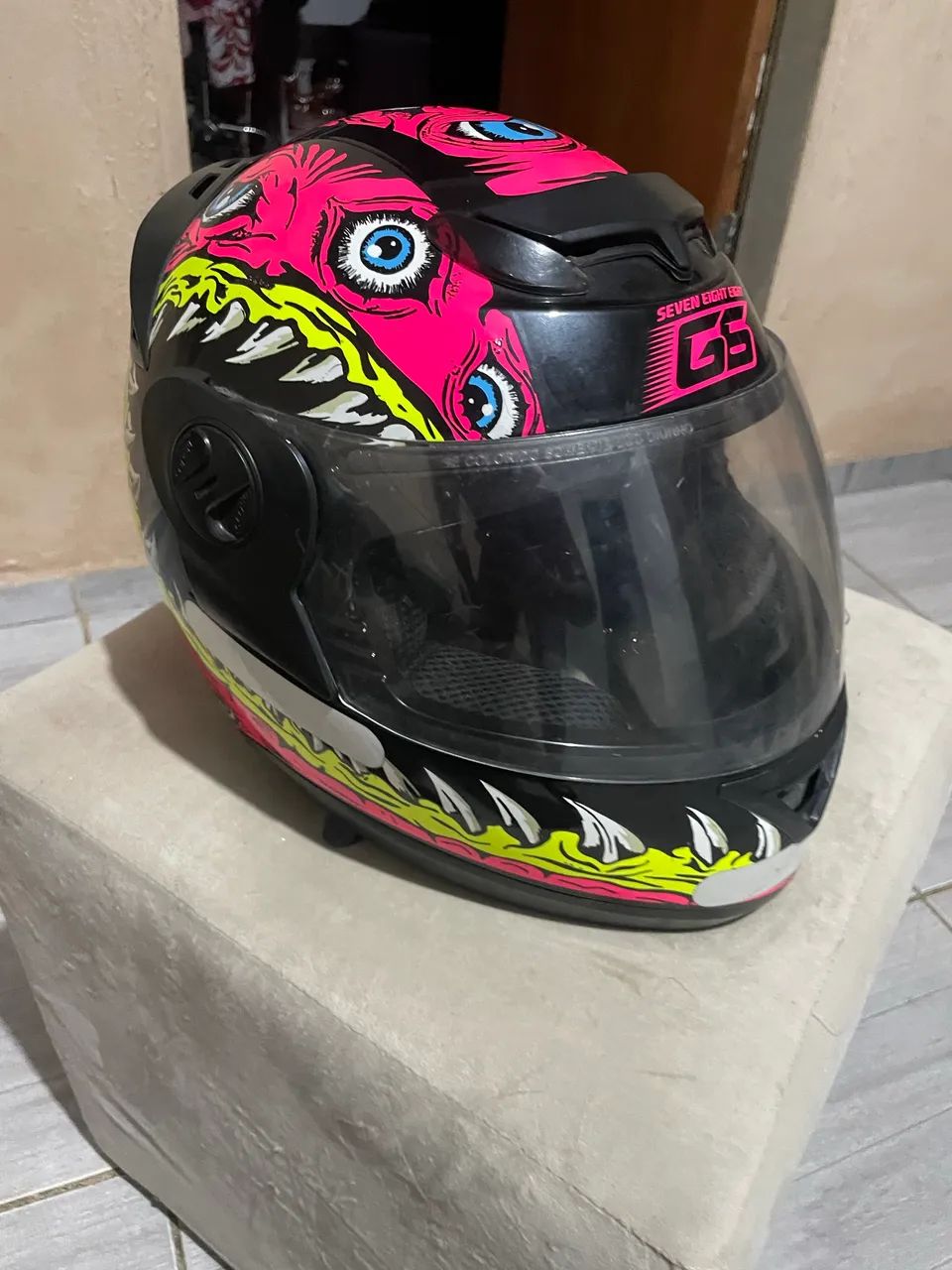Capacete semi novo  - Foto 3