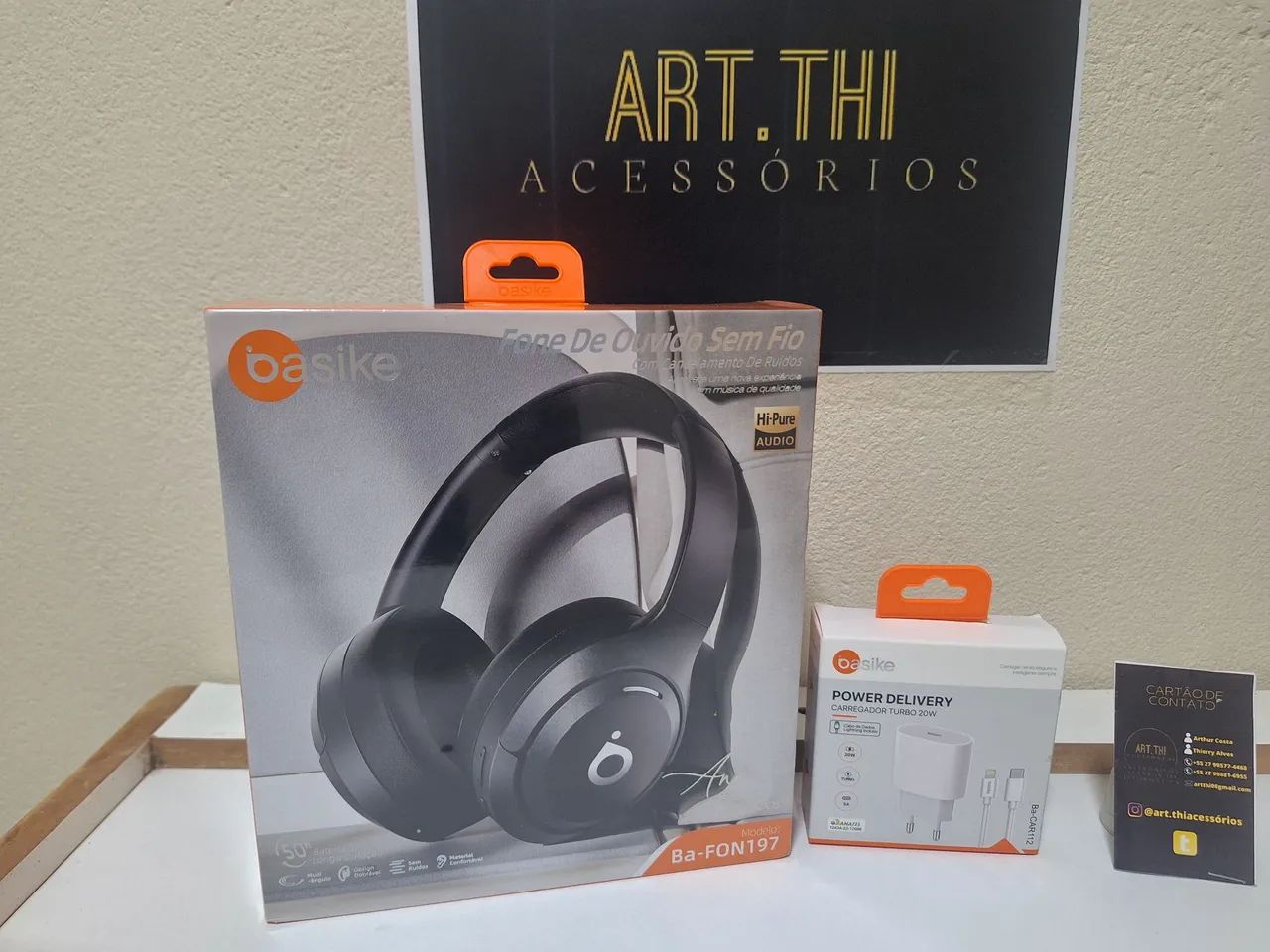 2 kit produtos basike para celulares 