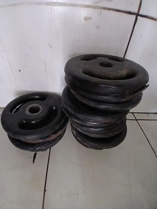 Anilhas pegada vazada 