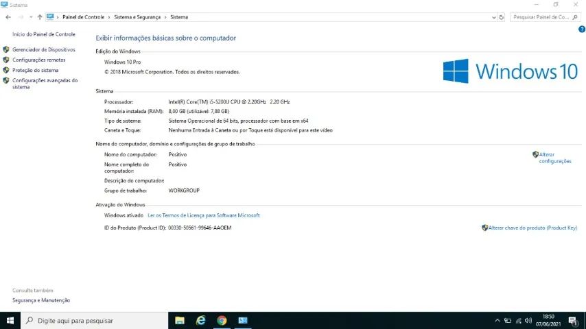 Computador All in One Positivo - Modelo: Master U1500  - Foto 3