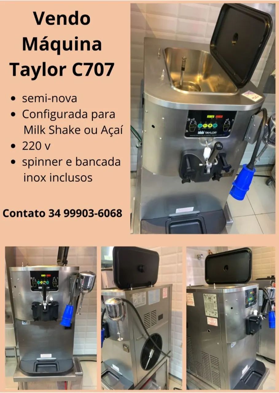 Máquina Milk-shake Taylor C707