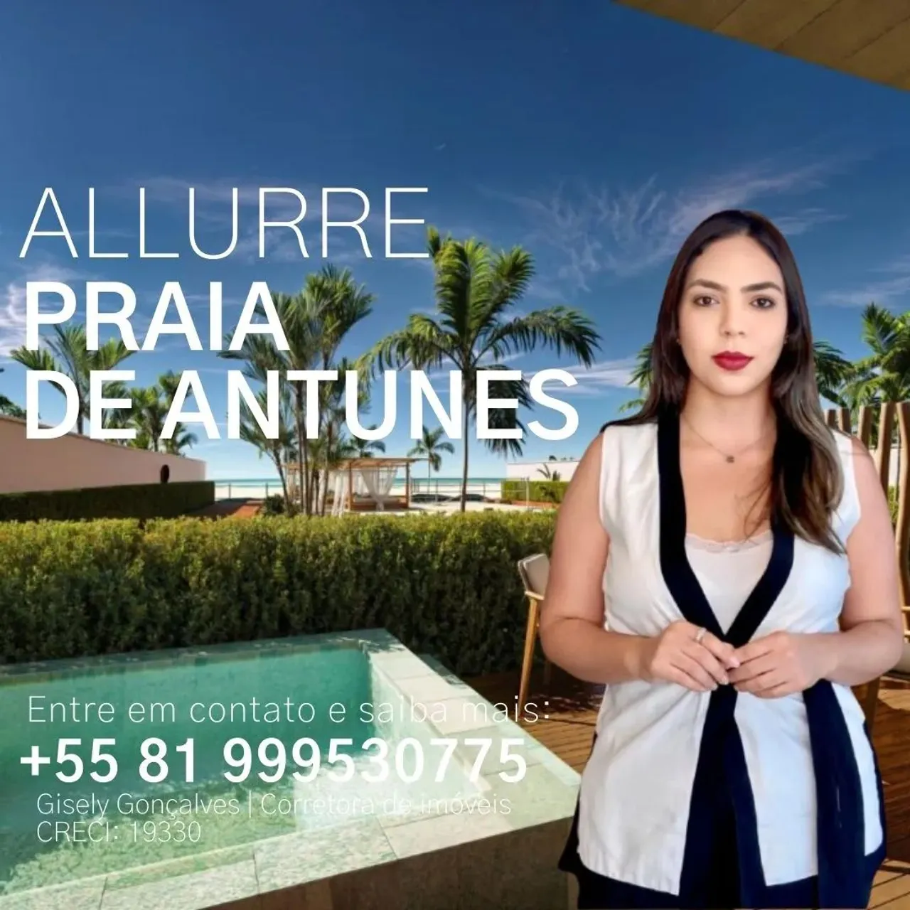 FLAT A BEIRA MAR NA PRAIA DE MARAGOGI | FLAT NA PRAIA DE ANTUNES | INVESTIMENTO INTELIGEN