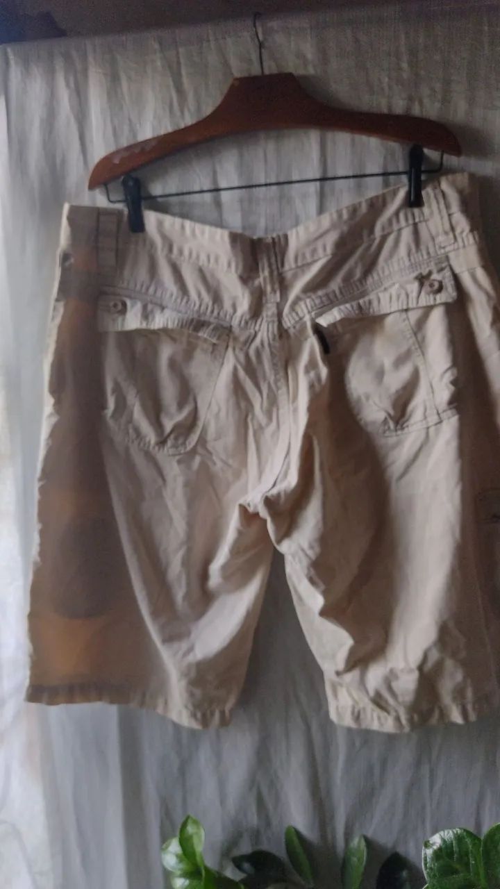 Bermuda masculina creme  - Foto 3