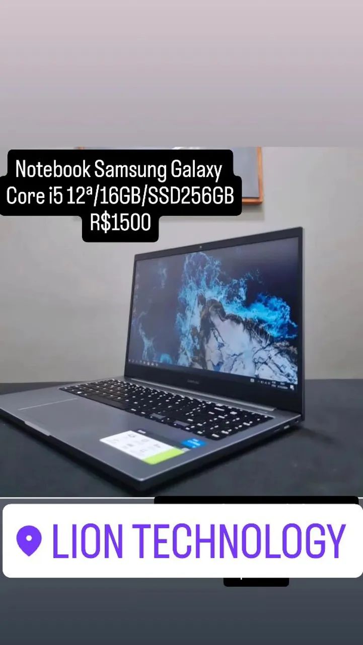 Samsung Galaxy Notebook Core i5 12th Gen/16GB/256GB SSD64302742200195120