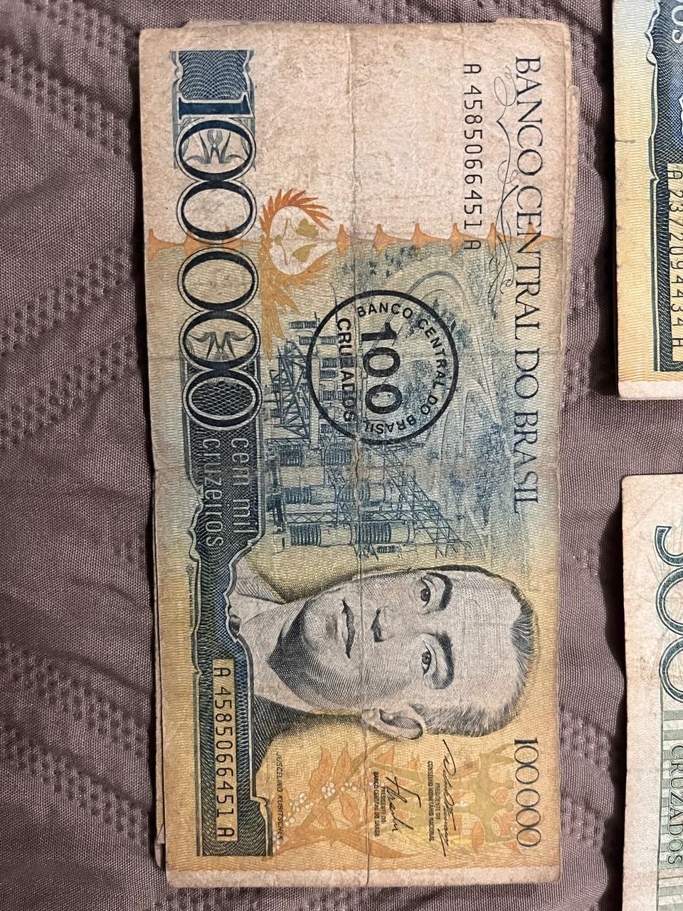 Cédulas antigas - Colecione