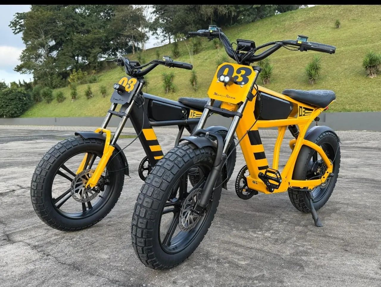 Bike Elétrica FT03 lançamento 1000w bateria extra forte 